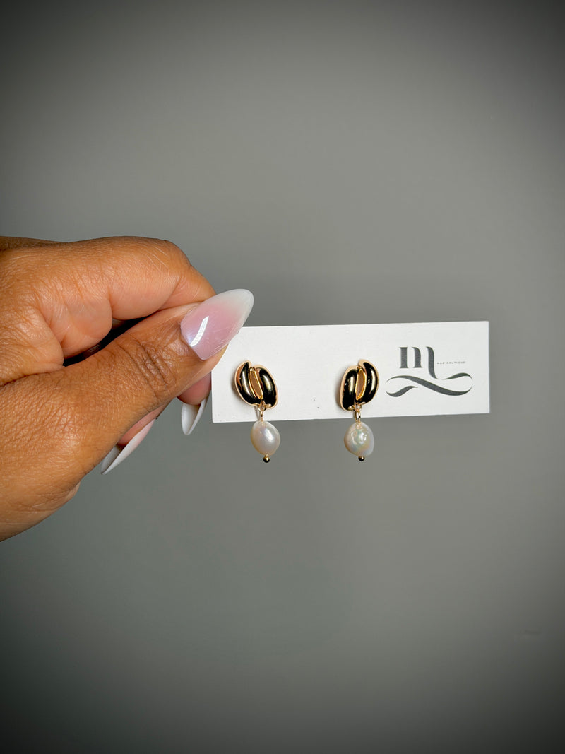 Mini Pearl Drop Earrings