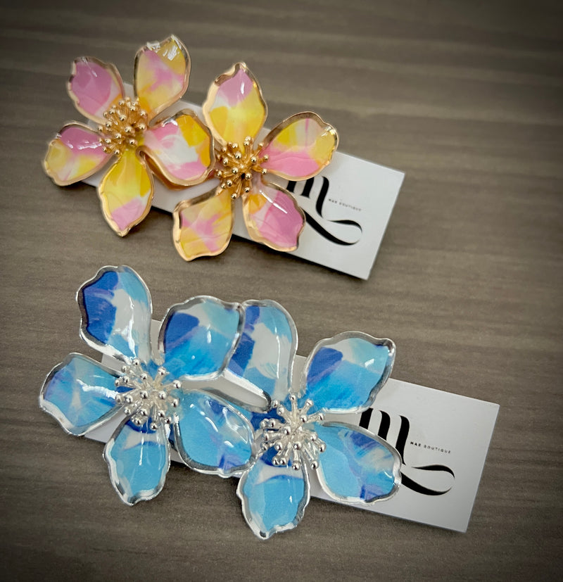 Floral Studs